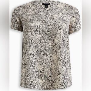 🐯 Torrid Harper Tiger Print Top size 6X